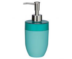 Sealskin Bloom Dispenser per Sapone Liquido, ABS, Ciano, 8,7 x 17,9 x 7,7 cm