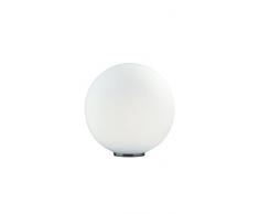 Ideal Lux Mapa TL1 D30 Lampada, Bianco