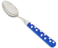 Naif Cuore Cucchiaio di caffÃ¨, plastica, Blue, 0.1 x 0.1 x 0.1 cm