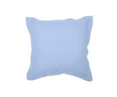 Cuscino darredo 60x60 cm in cotone PANAMA Blu