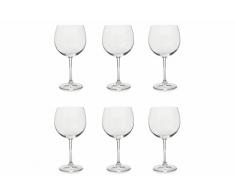 Galileo Casa 2164918 Gastro Set Bicchieri Vino, Cristallo, 6 unitÃ 