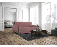 Italian Bed Linen Copridivano Antiscivolo Comfort, Bordeaux, 1 Posto