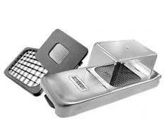 Alligator 1090Â Big Deluxe Affettaverdure in Acciaio Inox, 28Â x 10,5Â x 11Â cm