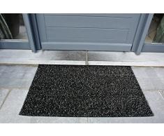 AstroTurf Classic Zerbino per Ingresso da Esterno, Polietilene, Nero, 90x55x2 cm