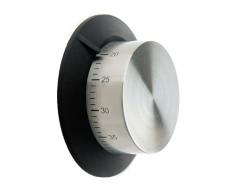 Eva Solo 567770 Timer da cucina, Analogico, Magnetico, Acciaio inox, Argento/Nero