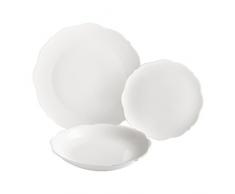 Dajar Grace Servizio di Piatti 18Â Pezzi Ambition, Porcellana, Bianco, 29Â x 27Â x 29Â cm,Â âÂ unitÃ 