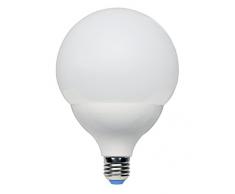 Kai 51021 Lampada a LED Globo E27, 20 W, Bianco, 12,3 x 12,3 x 17,8