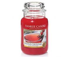 YANKEE CANDLE Candela in Giara Grande, Festive Cocktail