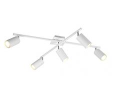 Trio Leuchten Lampada da soffitto, Bianco Opaco