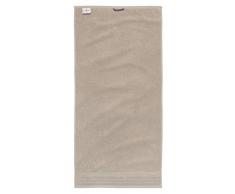 Tom Tailor 100111/900/770 - Telo da doccia in spugna a tinta unita tinta unita 70 x 140 cm sabbia
