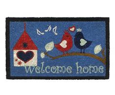 HMT 147 617 Welcome Home Zerbino Coco Blu 45 x 75 cm