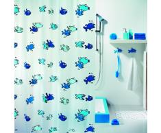Spirella Hugo Blue 1001951 Tenda per Doccia 180x200 cm