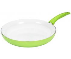Metaltex - Padella a induzione in Ceramica, 28 cm, Colore: Verde