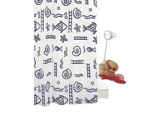 Grund Tenda da Doccia Riccione 200Â x 240Â cm Bianco Blu