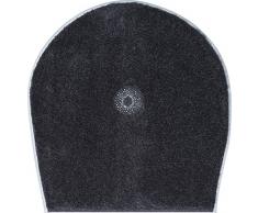 Grund Crystal Light Tappeto per Il Bagno, Poliacrilico Ultrasoft, Antracite, 47 x 50 cm