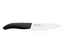 Kyocera Gen Coltello Ceramica Bianca, Nero, lama 14 cm