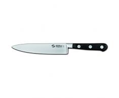 Sanelli Ambrogio Chef Coltello Cucina, 15 cm, Acciaio Inox, Grigio