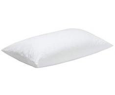 Pikolin Home - Guanciale in fibra, Fodera Antiacaro, 100% cotone, media durezza, 80 x 80 cm, altezza 18 cm. Tutte le misure