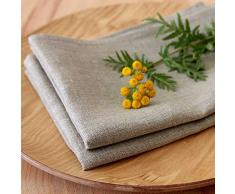2 Canovacci lino - strofinacci lino - strofinacci da cucina in lino - asciugapiatti lino - Naturale