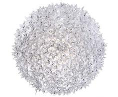 Kartell Bloom C1 Lampada A Soffitto, Confezione da 1 Pezzo, Cristallo, plastica