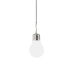 Trio Leuchten Trio 3401011-07 Living Lighting Lampada a Sospensione, Metallico, 25 cm, Bianco E27
