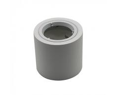 Portafaretto da soffitto rotondo in gesso V-TAC per lampade GU10 / GU5.3 VT-716RD â SKU 3667