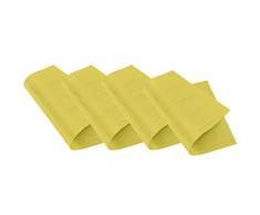Venilia Set Apple Green Tessuto Mix Verde Mela, Tavola, Vinile, Tovaglietta per Sala da Pranzo, 4 Pezzi, 30 x 450 cm, 59018, 30 x 45 cm