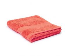Excelsa Bagno Asciugamano Medio, Tessuto, Rosso