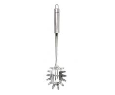 Fackelmann Nirosta Cucchiaio Servispaghetti, Acciaio Inossidabile, Argento