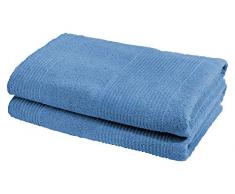 Ti TIN Confezione Da 4 Asciugamani in Spugna 10% Poliestere Colori Blu e Arancione 4 Asciugamani 90% Cotone 29x50 cm Ti TIN Confezione Da 4 Asciugamani in Spugna 10% Poliestere Colori Blu e Arancione 4 Asciugamani 90% Cotone 29x50 cm