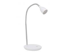 Brilliant - Lampada a LED da tavolo modello Anthony, colore: bianco/ferro