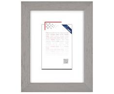 Brio 27889,Cornice portafoto Karma, in legno,Grigio, 30X40