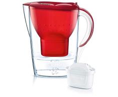 BRITA - Caraffa filtrante Marella, Rot, 26.0 x 9.0 x 25.0 cm