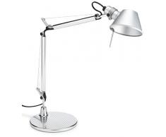Artemide Tolomeo Micro Lampada 46 W, Alluminio