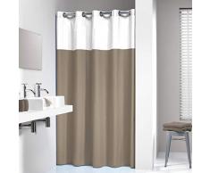 Sealskin Double Tenda da Doccia, Poliestere, Cotone, Lino, 180 x 200 cm