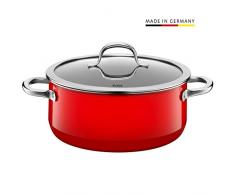 Silit Passion Pentola Rostiera 24 cm Rosso