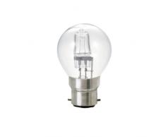Bulk Hardware Lampada a Globo, Dimmerabile, Eco-Alogena a Risparmio Energetico B22d (Bayonet cap), 28 W, Bianco, 5 unitÃ 