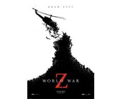 World War Z - Teaser Brad Pitt Marc Forster Thriller Horror Film Poster Druck - GrÃ¶sse 61x91,5 cm