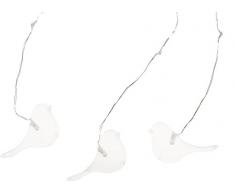 Best Season, Catena luminosa LED, con 5 lucine a forma di uccellini, 1 m
