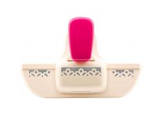 Vaessen Creative Perforatrice per Bordi, Sweet and Petite, Fustellatrice per Carta, per Progetti Fai da te, Scrapbooking, DIY e Creazione di Biglietti