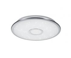 Trio Leuchten Lampada da soffitto Integriert, 30 W, Chrom, 42,00 x 42,00 x 7,00 cm