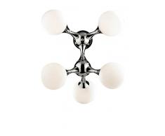 Ideal Lux Nodi PL5 Lampada, Cromo