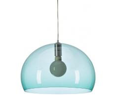 Kartell Fl/Y Lampada a Sospensione, E27, 15 W, LED, Verde Salvia
