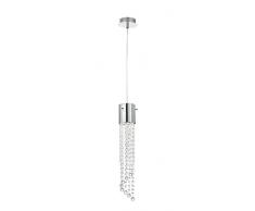 Ideal Lux Gocce SP1 Lampada, Cromo GU10