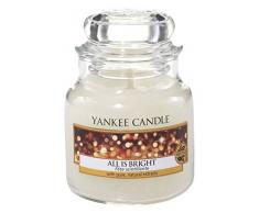 yankee candle Candela in Giara Piccola, All Is Bright