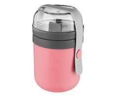 Berghoff Leo 3950122 Rotondo Tazza Grigio, Rosa, Trasparente 1pezzo(i) recipiente per Cibo