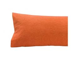 SABANALIA - Federa per Cuscino 75-95 x 45 Arancione
