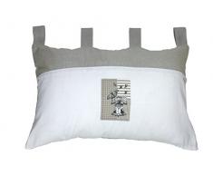 Soleil docre Testata Letto Bell 45 x 70 cm in Cotone