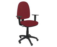 Piqueras e Crespo 04CPBALI933B24RP-Sedia da ufficio, colore: rosso