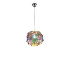 Reality Clover Lampada a Sospensione, Pigna Iridescente, Diametro 40 cm E27